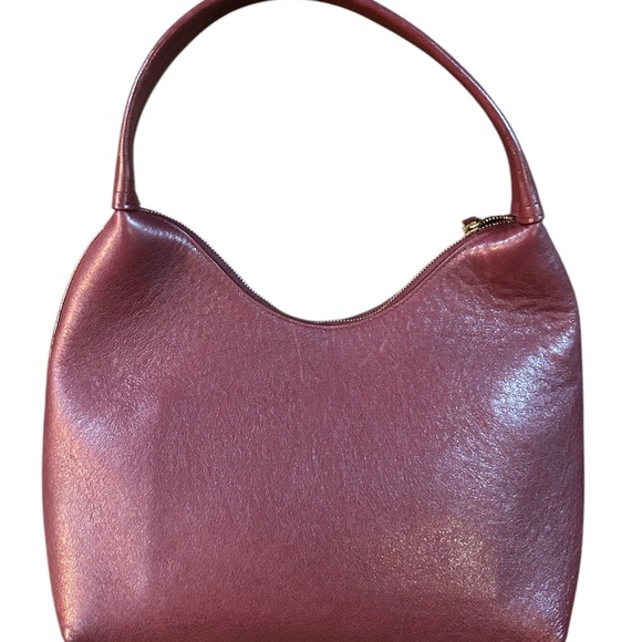 Mansur Gavriel Authentic Candy Hobo Shoulder Bag Leather Pomegranate - Picture 2 of 9